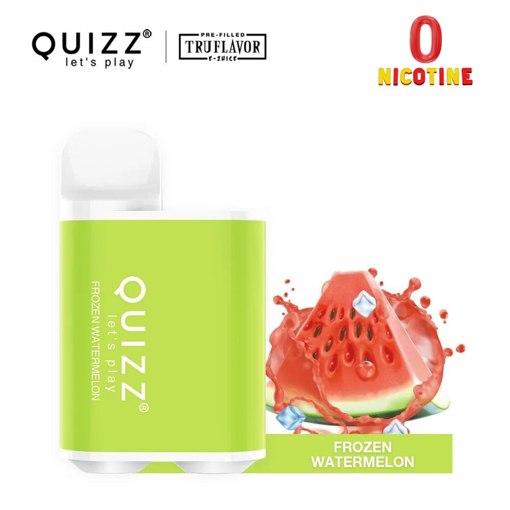 Quizz QD61 Vape μιας χρήσης 2ml 0mg 800PUFF Frozen Watermelon