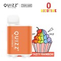 Quizz QD61 Vape μιας χρήσης 2ml 0mg 800PUFF Tasty Rainbow