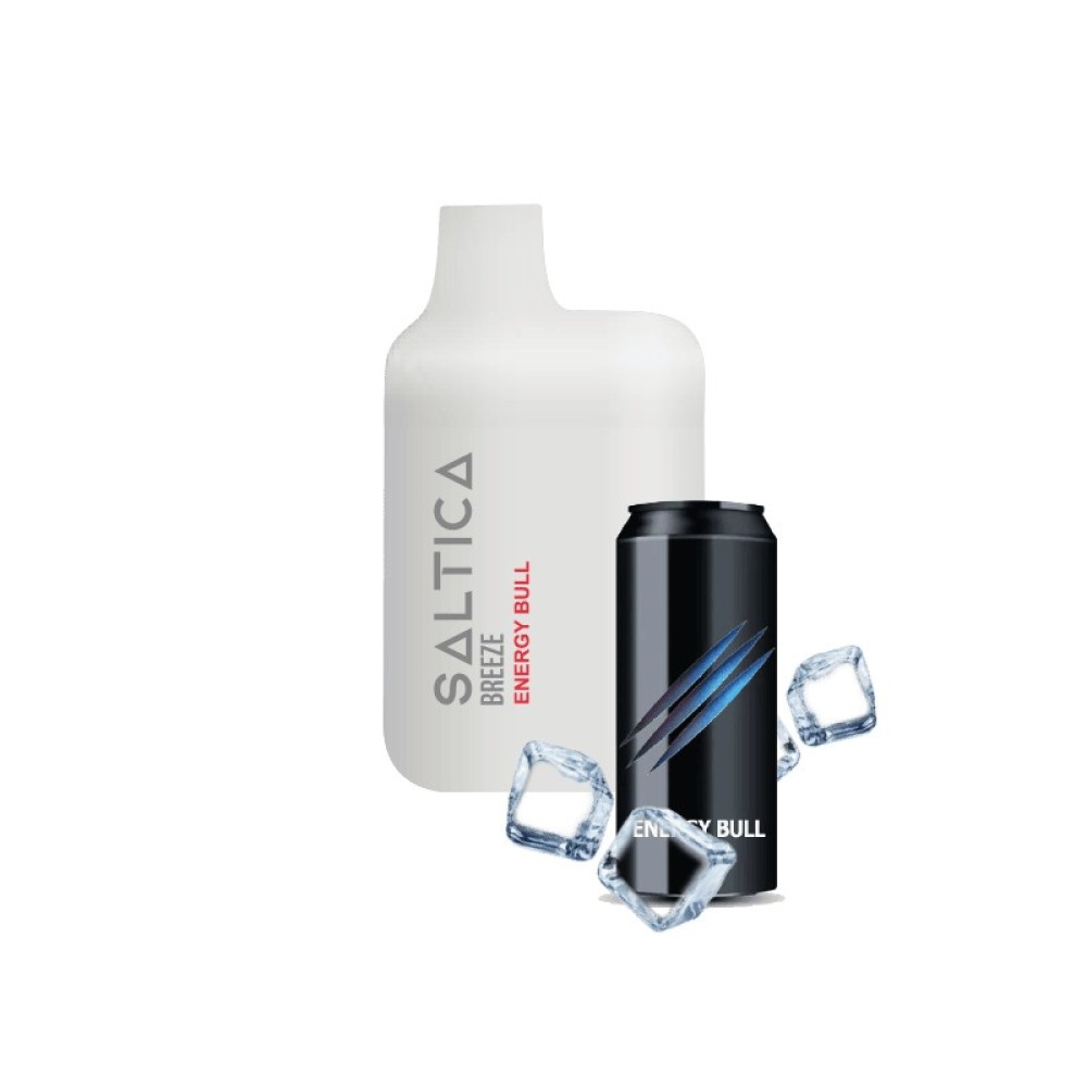 Saltica Breeze vape μιας χρήσης Energy Bull 600 puffs 2ml 2%nic