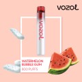 Vozol Neon 800 Vape μιας χρήσης 2ml 2%mg 800puffs  Watermelon Bubblegum